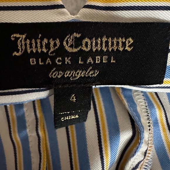 Juicy Couture High Waisted silk trousers. Size 4. - Picture 5 of 16